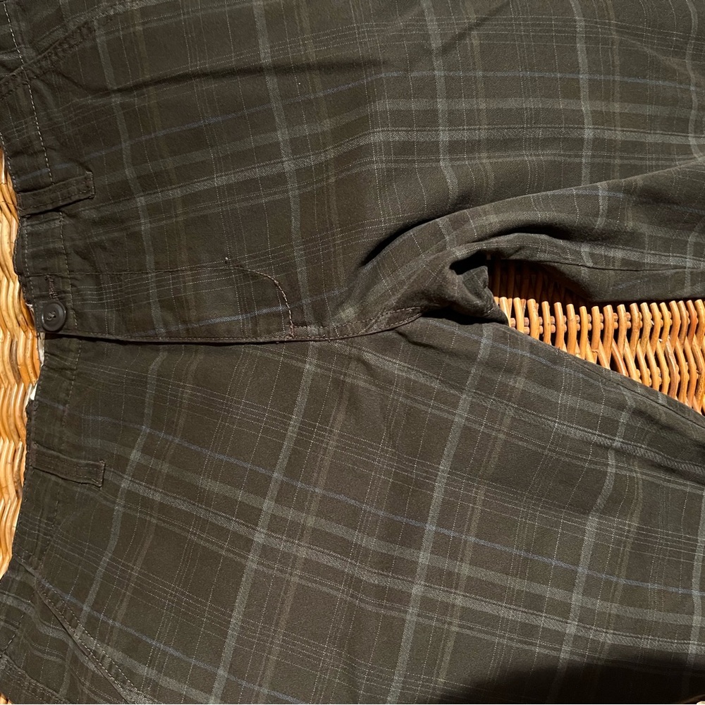 Blue notes Men's Cargo shorts - Dark Plaid